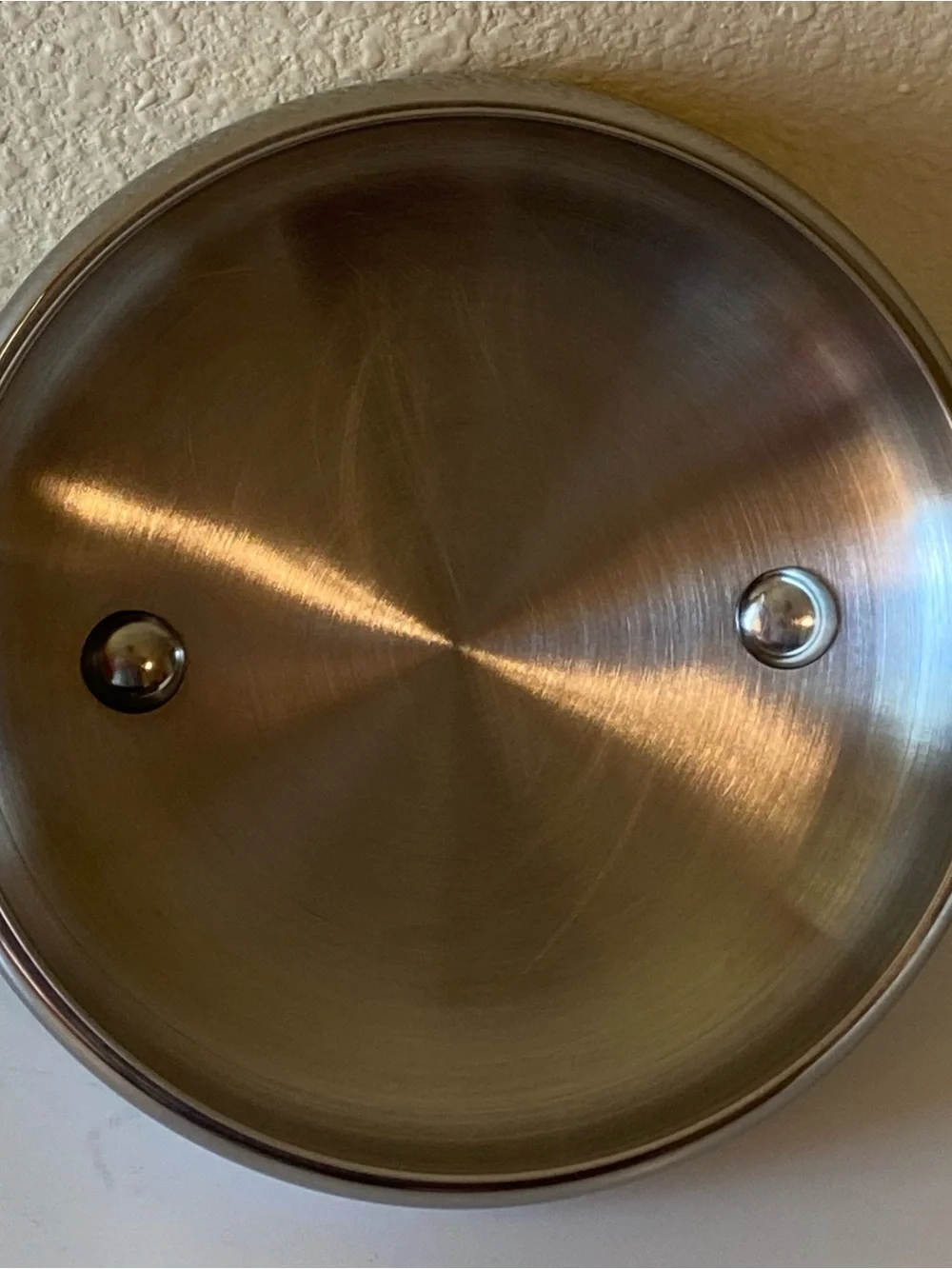 Stainless Steel Saucepan with Black Handle and Lid